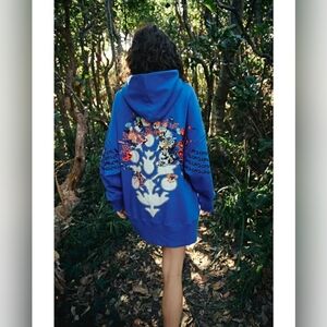FREE PEOPLE MOVEMENT AT MY BEST EMBROIDERED SWEATSHIRT